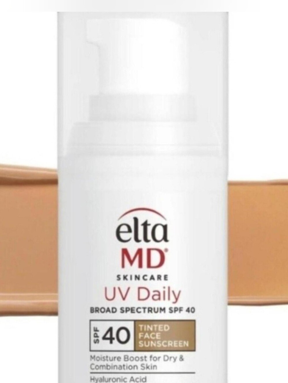 EltaMD UV Daily Tinted SPF 40 Face Sunscreen Moisturizer with Zinc Oxide,